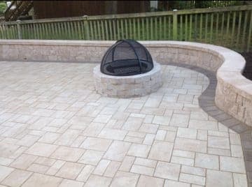 Paver Patio & Fire Pit