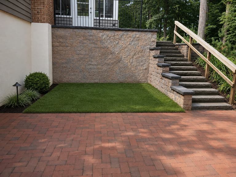 Retaining Wall & Steps - Crofton MD
