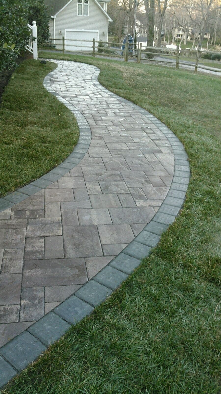 Walkways by King Cuts Landscaping